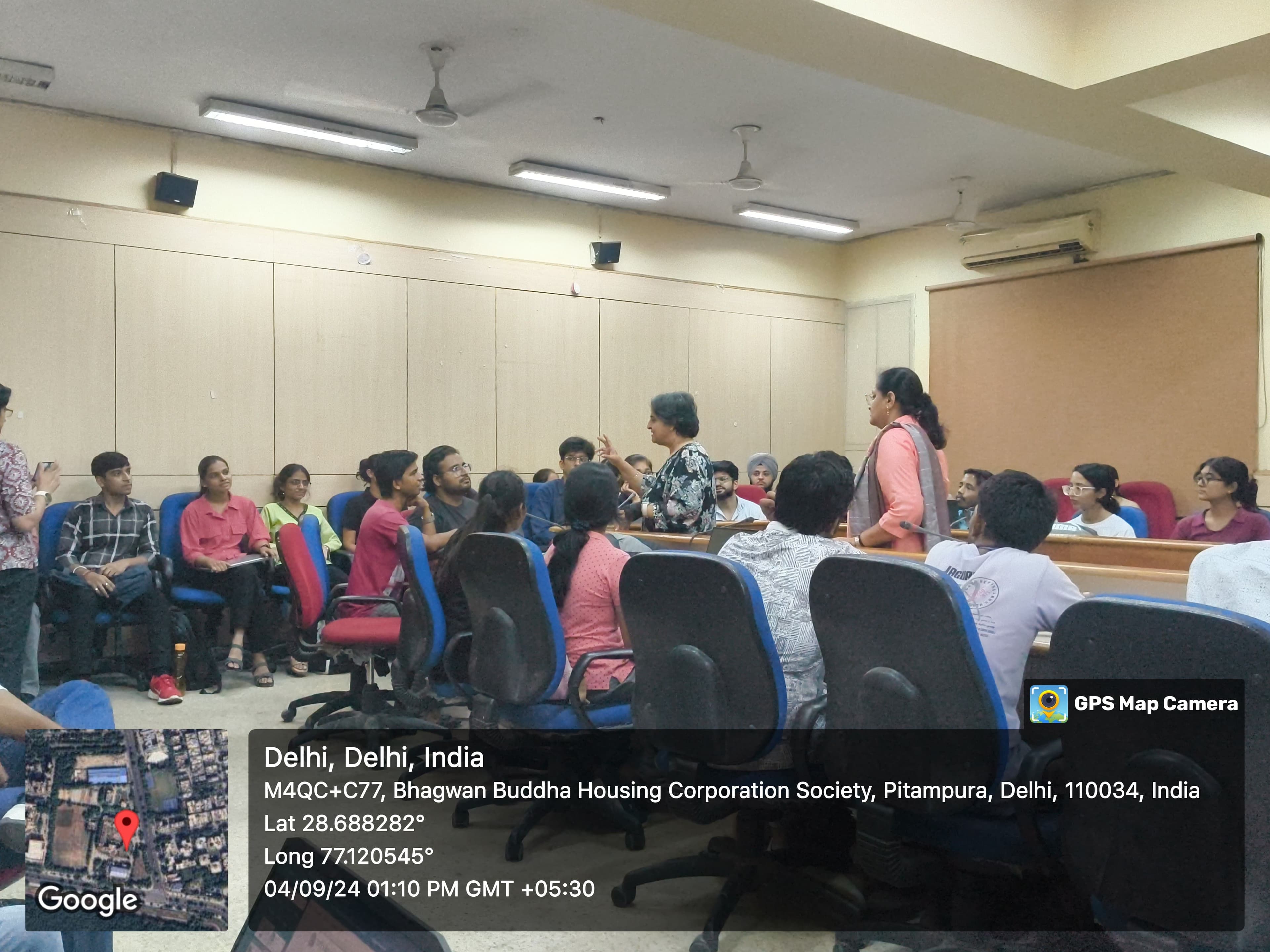 Previous hackathon team working on project